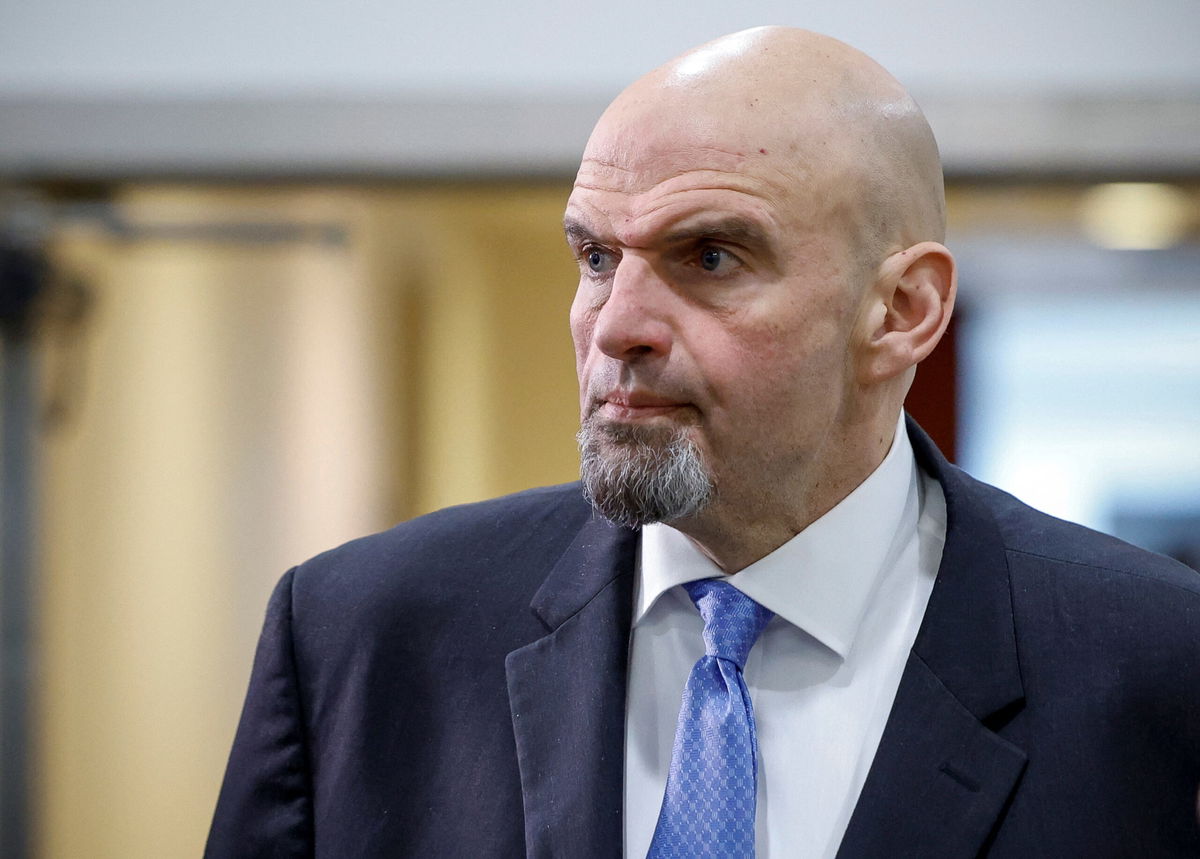 <i>Evelyn Hockstein/Reuters</i><br/>U.S. Senator John Fetterman (D-PA)