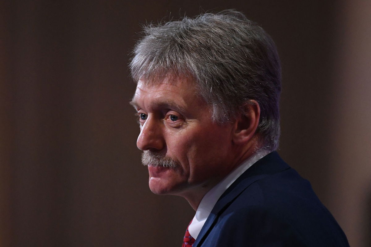 <i>Natalia Kolesnikova/AFP/Getty Images</i><br/>Kremlin spokesman Dmitry Peskov. Russia's elite have been criticized for not fighting in Ukraine. The son of Kremlin spokesman Dmitry Peskov