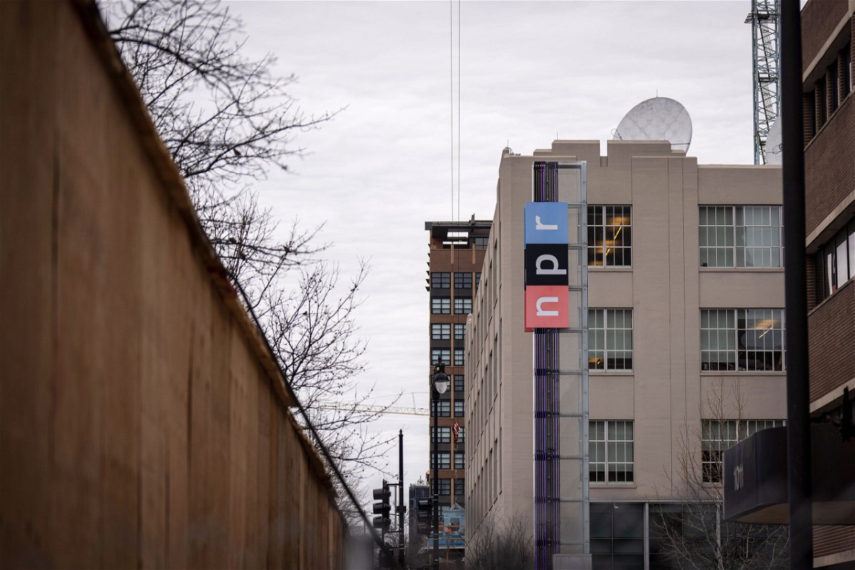 <i>Drew Angerer/Getty Images</i><br/>A view of the National Public Radio (NPR) headquarters on North Capitol Street in Washington