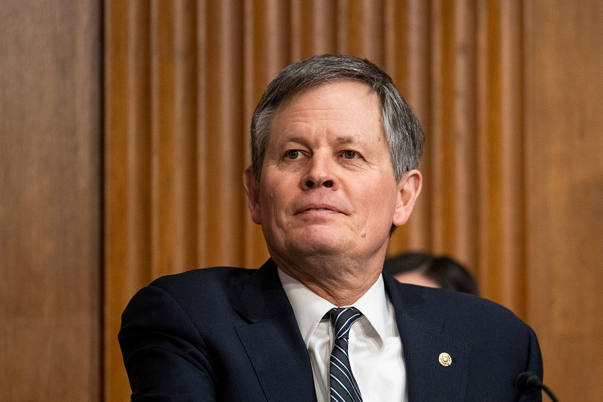 <i>Bill Clark/AP</i><br/>Sen. Steve Daines