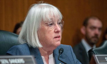 Sen. Patty Murray speaks during a Senate Health