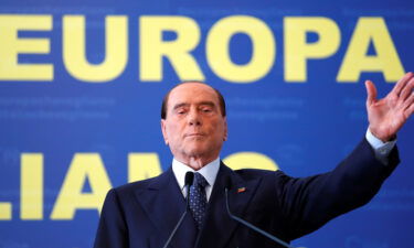 Former Italian prime minister Silvio Berlusconi