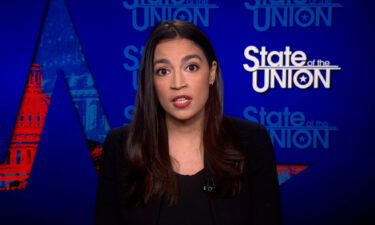 Rep. Alexandria Ocasio-Cortez speaks with CNN on Sunday