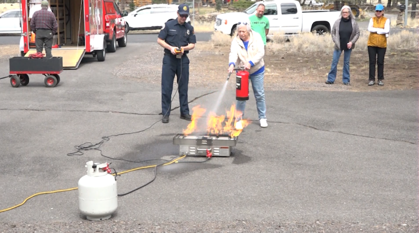 Bend Fire gives free 'live fire' training on fire extinguishers to ...