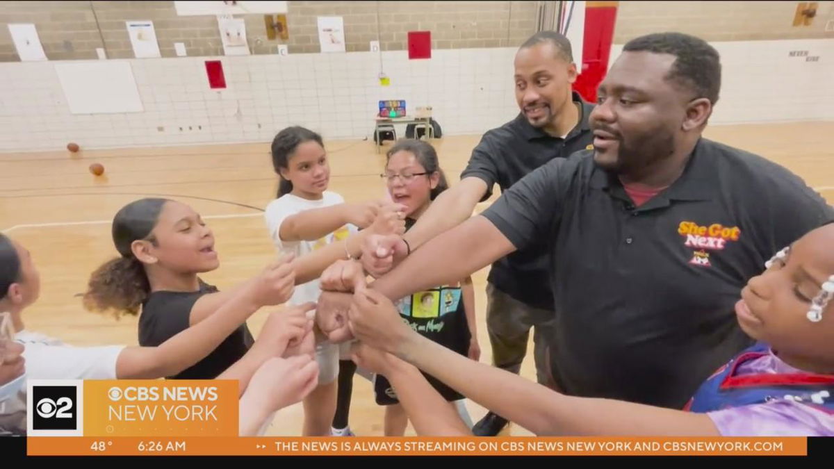 <i>WCBS</i><br/>A local nonprofit in the Bronx is working to break down barriers for girls in the borough. We Got Next Sports has created a safe space that not only teaches young girls how to play basketball