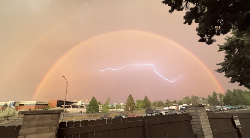 Lightning double rainbow Lacie Linek 518
