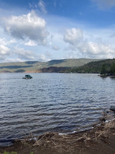 Crook County Sheriff's Office Marine Patrol on scene Sunday of drowning at Prineville Reservoir State Park day-use area