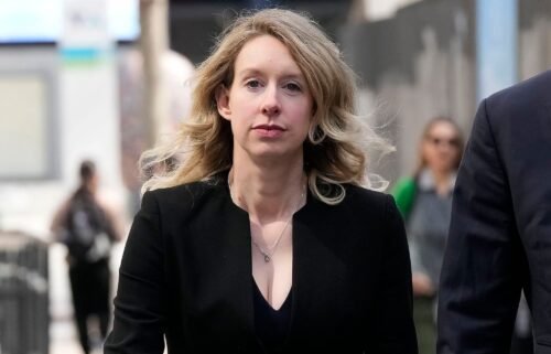 Former Theranos CEO Elizabeth Holmes leaves federal court in San Jose