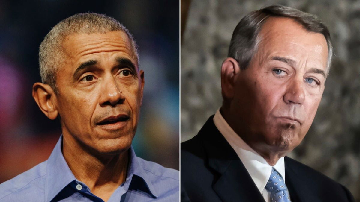 <i>AP/Getty Images</i><br/>in 2011 President Barack Obama and former House Speaker John Boehner came to an agreement on the debt ceiling.