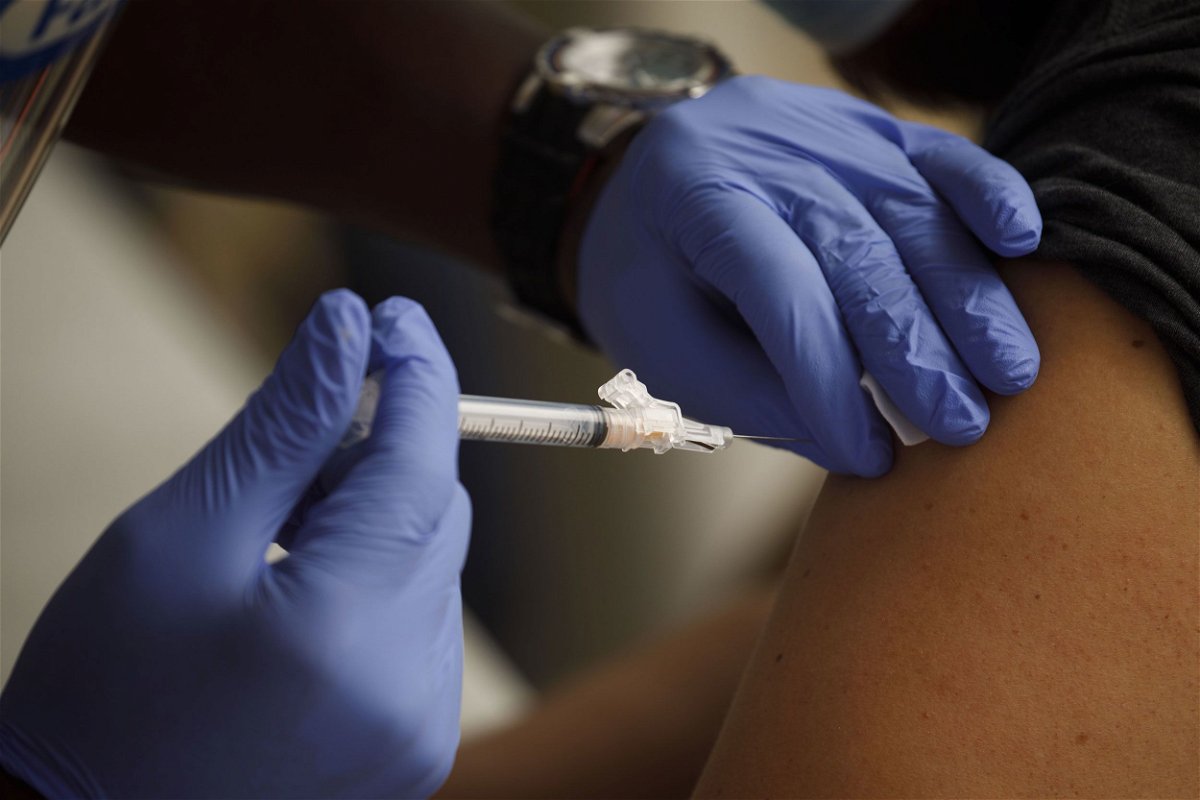 <i>Patrick T. Fallon/Bloomberg/Getty Images</i><br/>The National Institutes of Health is now enrolling participants to test an experimental universal influenza vaccine using mRNA technology.