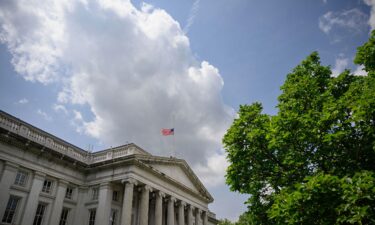 The US Treasury Department is seen here in Washington