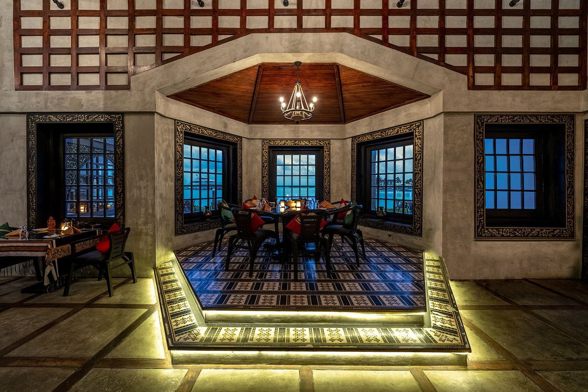 <i>CROSSROADS Maldives</i><br/>Kalhu Odi serves Maldivian cuisine in a fine dining setting.