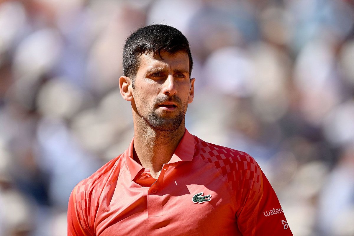 <i>Emmanuel Dunand/AFP/Getty Images</i><br/>Novak Djokovic defeated Aleksandar Kovacevic in French Open first round.