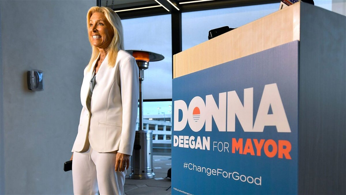 <i>Bob Self/Florida Times-Union/USA Today Network</i><br/>Former journalist Donna Deegan will become the first female mayor of Jacksonville