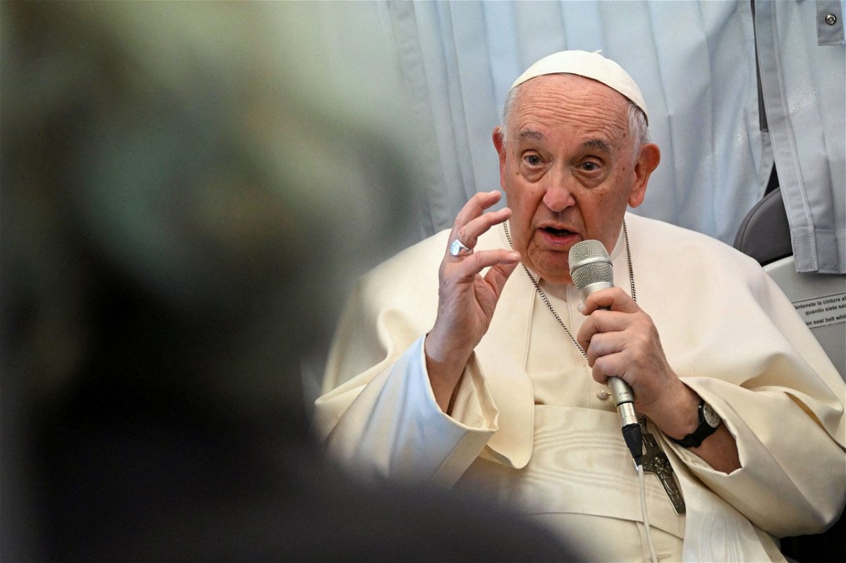 <i>Vatican Media/Reuters</i><br/>The Pope was briefly hospitalized in March.