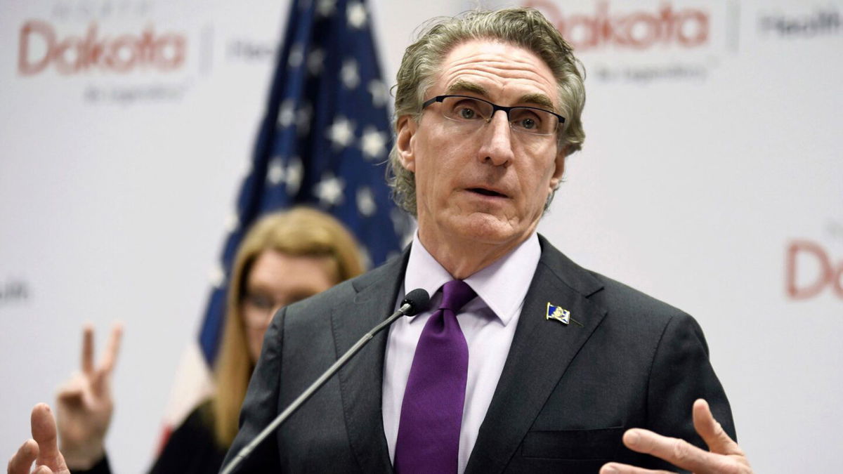 <i>Mike McCleary/AP/File</i><br/>North Dakota Gov. Doug Burgum