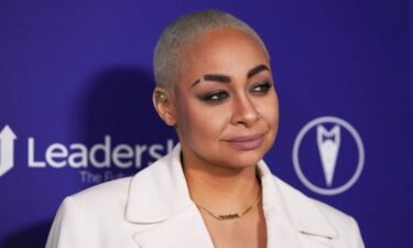 Raven-Symone is pictured here in March.