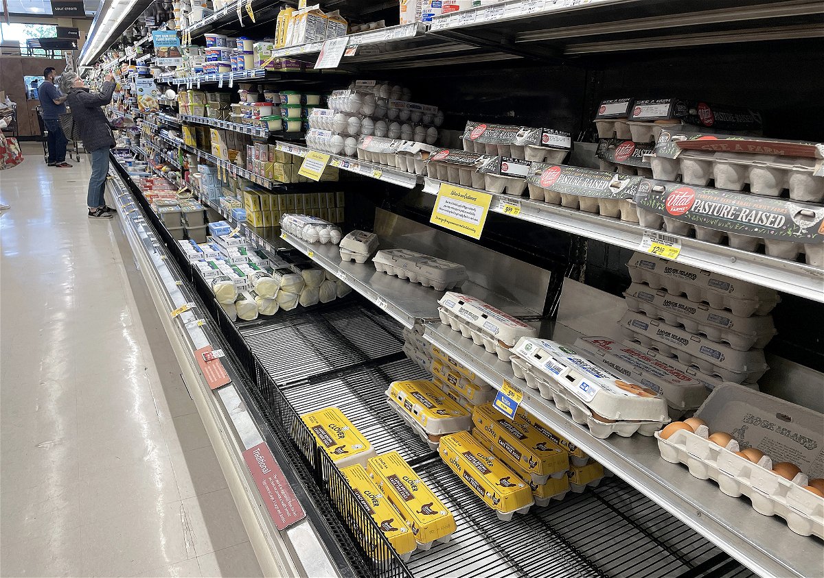 <i>Justin Sullivan/Getty Images</i><br/>Egg prices have been declining this year.