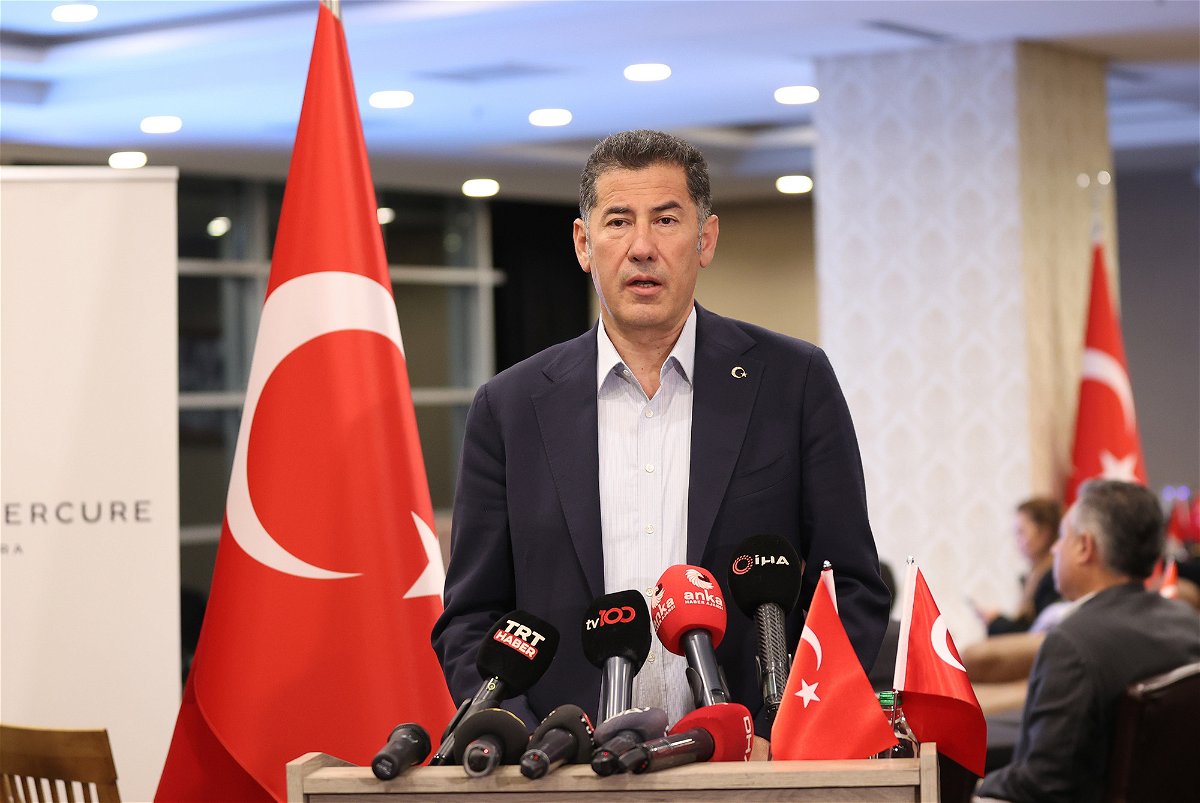 <i>Hakan Nural/Anadolu Agency/Getty Images</i><br/>Ultranationalist Sinan Ogan may become the most important figure in Turkish politics
