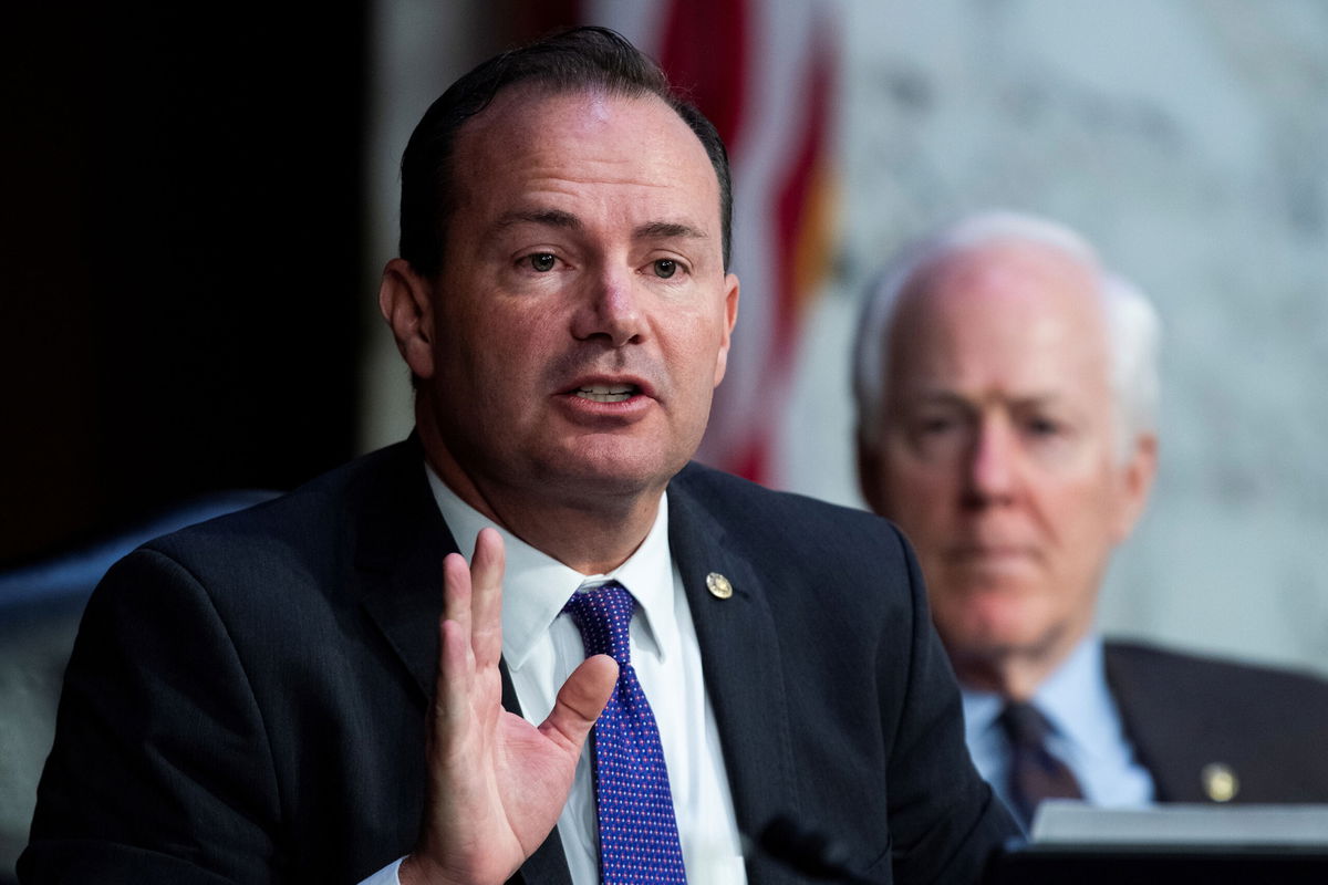 <i>Tom Williams/Pool/Reuters</i><br/>Senator Mike Lee