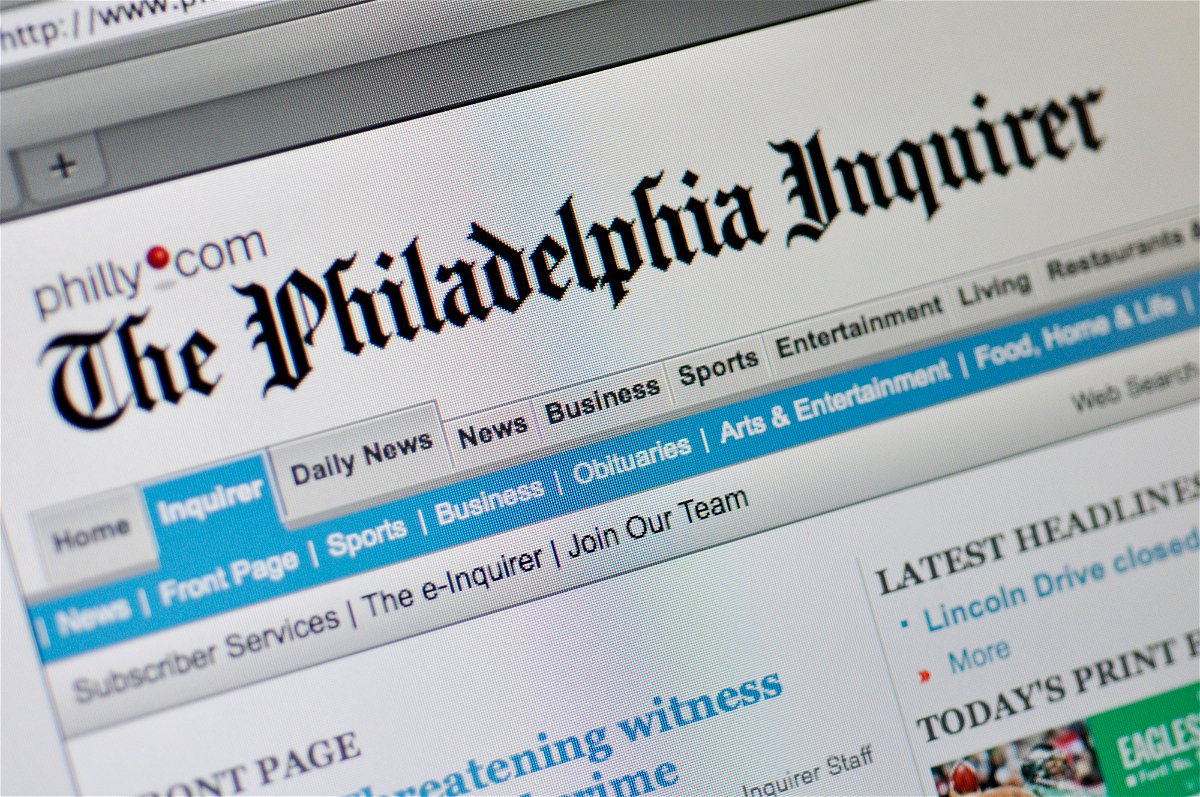<i>Alamy Stock Photo</i><br/>An apparent cyberattack forced the Philadelphia Inquirer to close its office through Tuesday.