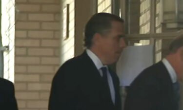 President Biden's son Hunter arrives Monday at the Independence County Circuit Court in Batesville
