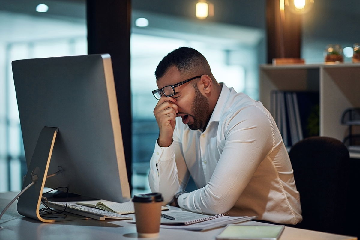 <i>LumiNola/E+/Getty Images</i><br/>Experiencing negative changes in workplace leadership and fairness was associated with the strongest long-term impact on a worker's sleep.