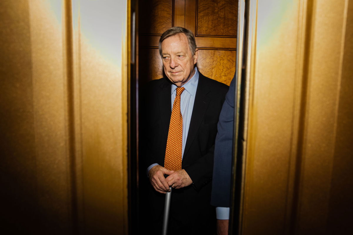 <i>Kent Nishimura/Los Angeles Times/Getty Images</i><br/>Senate Judiciary Chair Dick Durbin said Sunday said that 