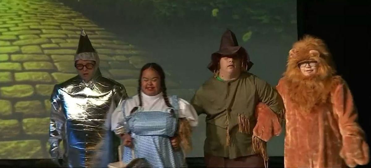 <i></i><br/>Kids and adults with disabilities performed “The Wizard of Oz” presented by the Down Syndrome Organization of Southern Nevada and Dynamic Music Therapy.