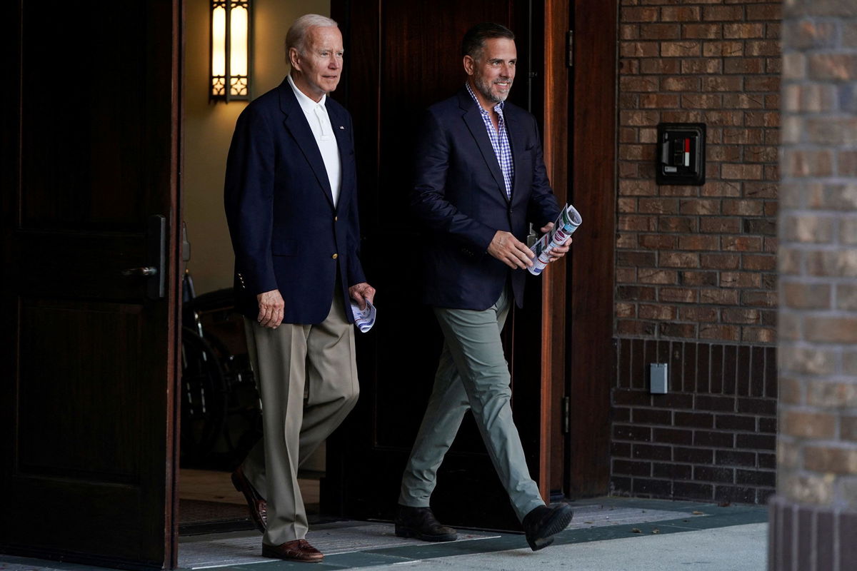 <i>Joshua Roberts/Reuters/FILE</i><br/>U.S. President Joe Biden and his son Hunter Biden are seen here on St. Johns Island