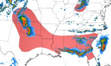 Severe weather is expected Thursday for the sixth day in a row for portions of the South and Plains.