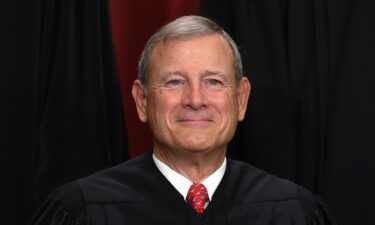 United States Supreme Court Chief Justice John Roberts seen here