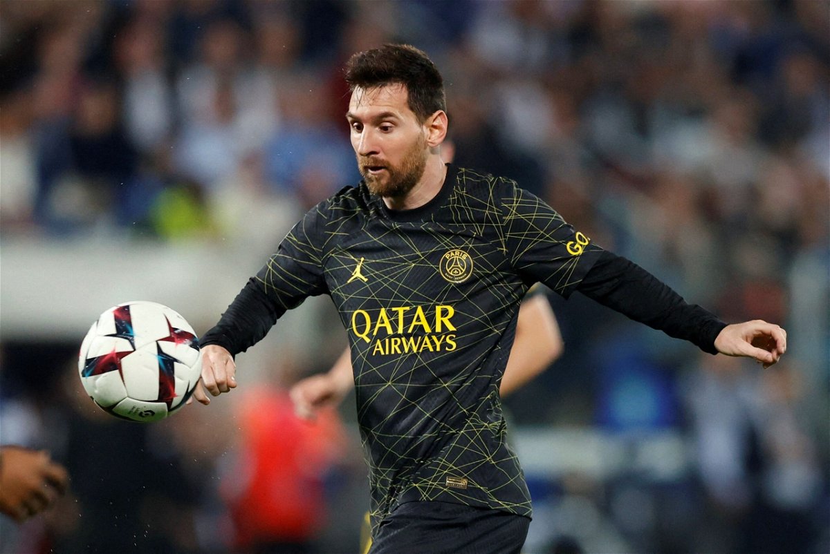 <i>Stephanie Lecocq/Reuters</i><br/>Paris Saint-Germain (PSG) forward Lionel Messi will play his last game for the club on Saturday