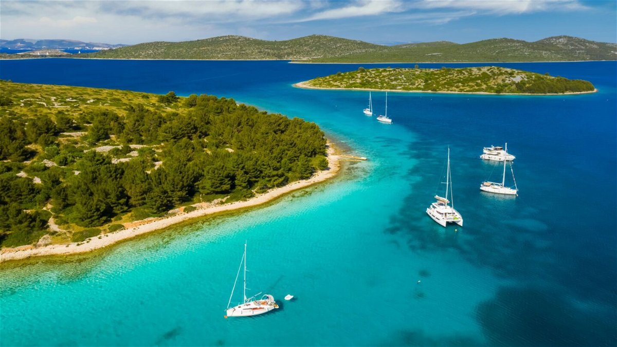 <i>Anton Petrus/Moment RF/Getty Images</i><br/>The Dalmatian coast from Zadar to Trogir is one of Croatia's most beautiful stretches.