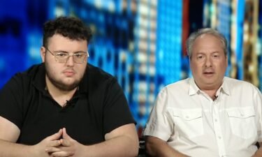 Sean and Jay Bloom (from left) appear on CNN on June 23.