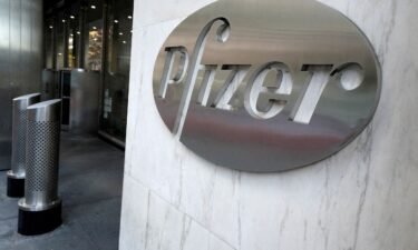 Pfizer is warning doctors that it expects to run out of penicillin for children by the end of June. Pictured is the Pfizer headquarters building in New York City.