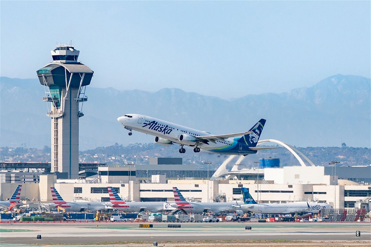 <i>AaronP/Bauer-Griffin/GC Images/Getty Images</i><br/>Alaska Airlines has invested heavily in Sustainable Aviation Fuels (SAF).