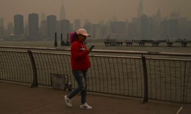 Millions of people in the US are under air quality alerts as smoke from raging Canadian wildfires sweeps down the East Coast