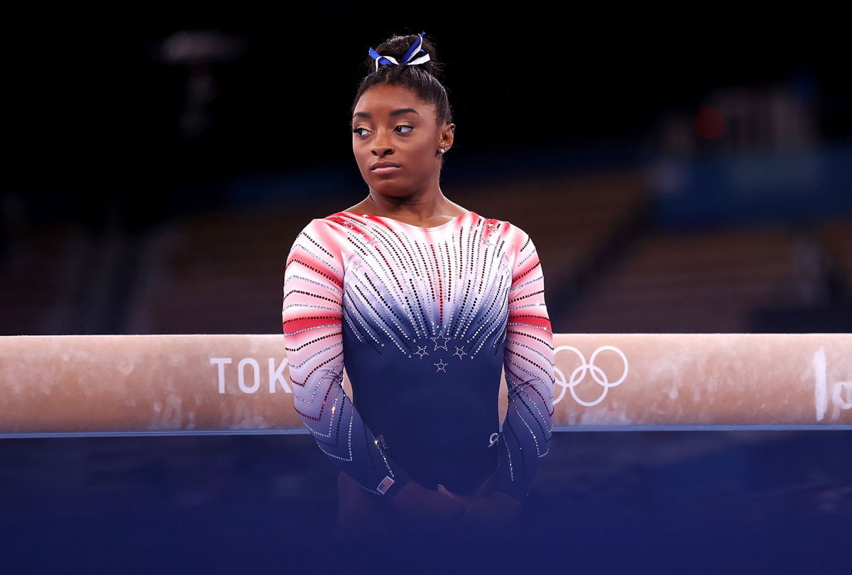 <i>Laurence Griffiths/Getty Images</i><br/>Simone Biles