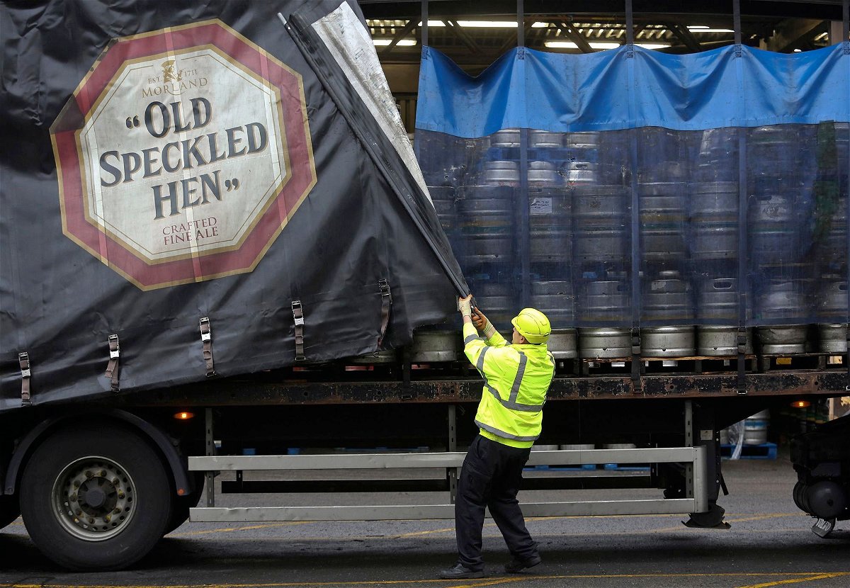 <i>Chris Ratcliffe/Bloomberg/Getty Images</i><br/>Brewer Greene King has cut the alcohol content of its Old Speckled Hen pale ale to 4.8% from 5%.
