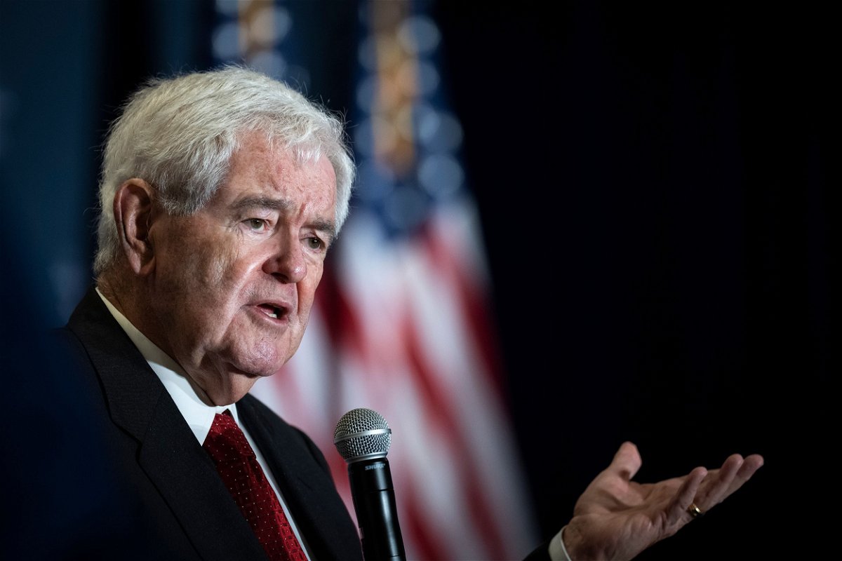 <i>Drew Angerer/Getty Images/FILE</i><br/>Former Speaker of the House Newt Gingrich pictured on July 26