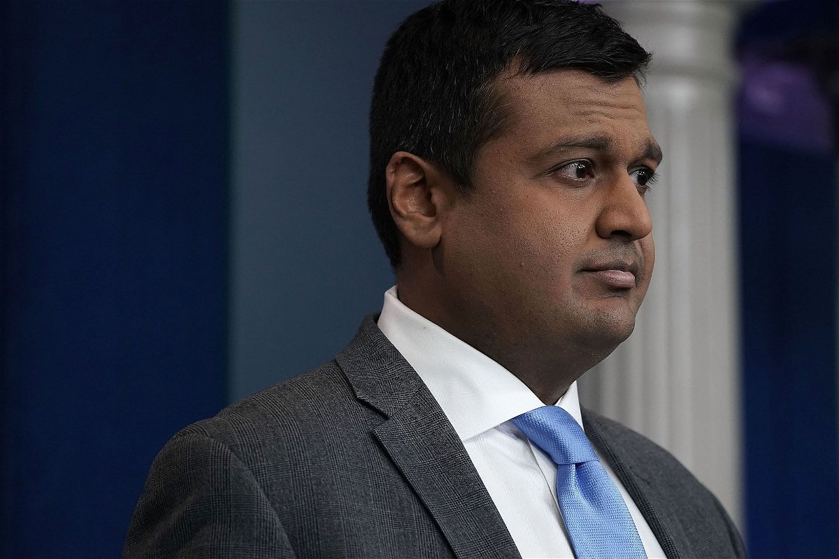 <i>Alex Wong/Getty Images/FILE</i><br/>Raj Shah is pictured here on March 26