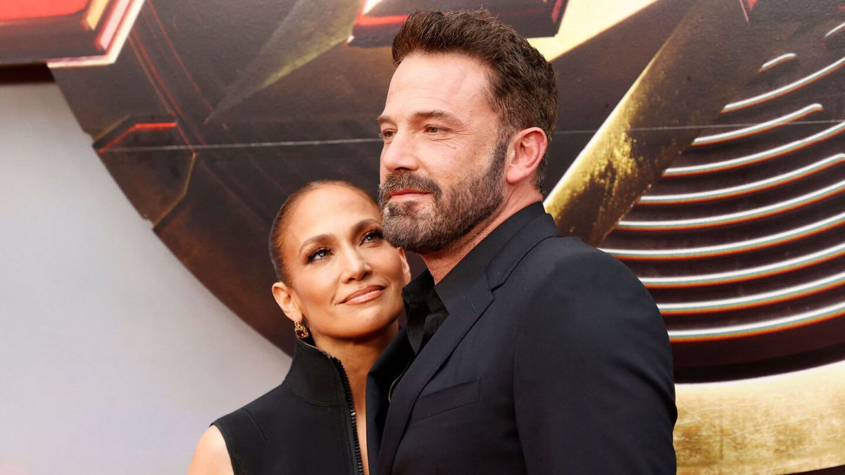 <i>Michael Tran/AFP/Getty Images</i><br/>Jennifer Lopez and Ben Affleck at the Los Angeles premiere of 'The Flash' earlier this month.