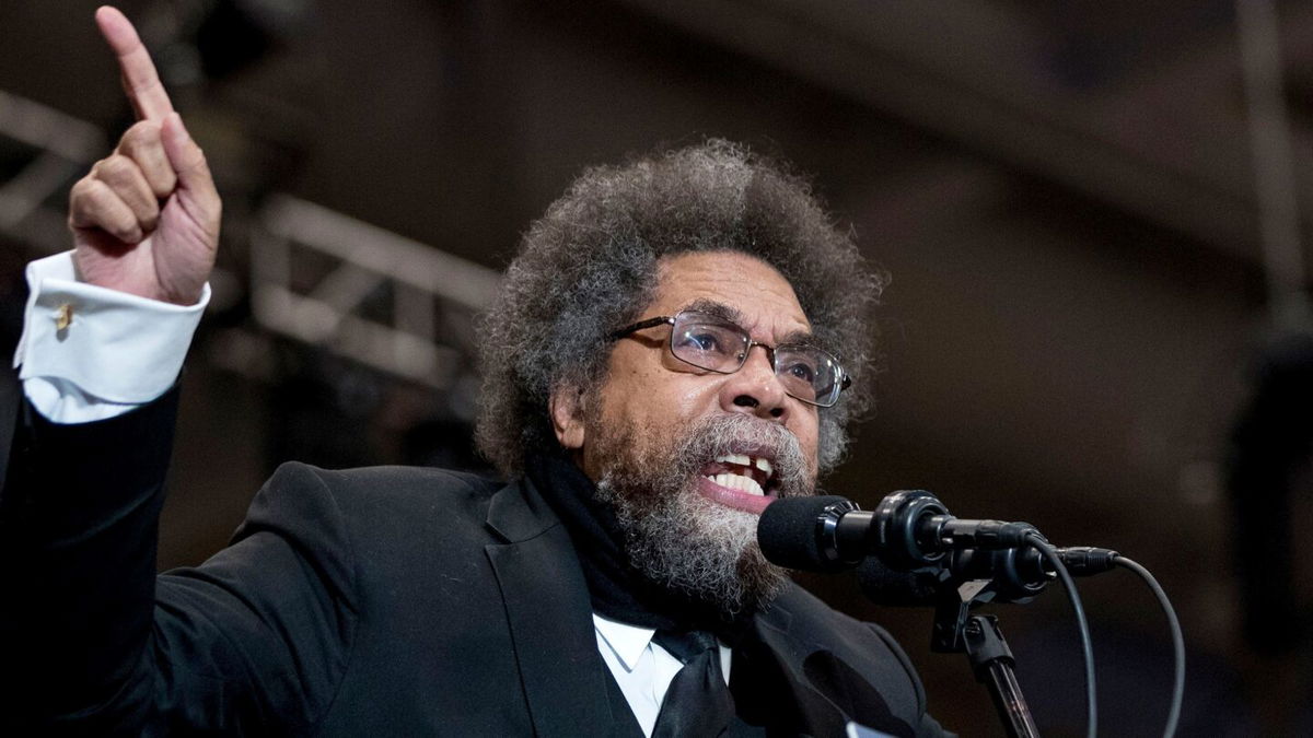 <i>Andrew Harnik/AP</i><br/>Harvard Professor Cornel West pictured here on February 10