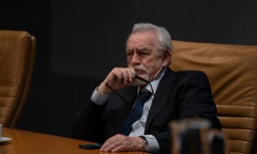 Brian Cox in the final season of 'Succession.'