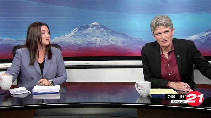 Republican Lori Chavez-DeRemer, Democrat Jamie McLeod-Skinner debated live on NewsChannel 21 in 2022