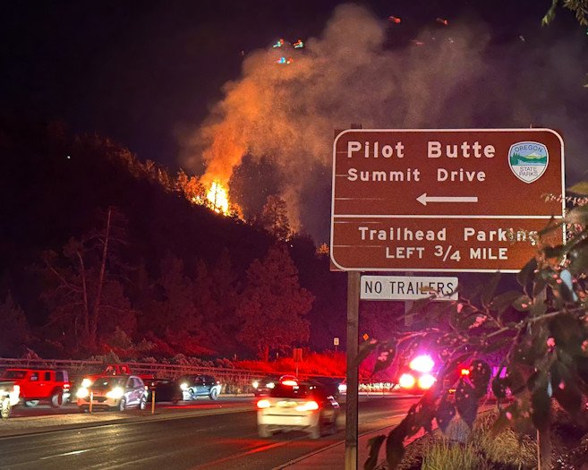 Pilot Butte fire Dan Dawson 74