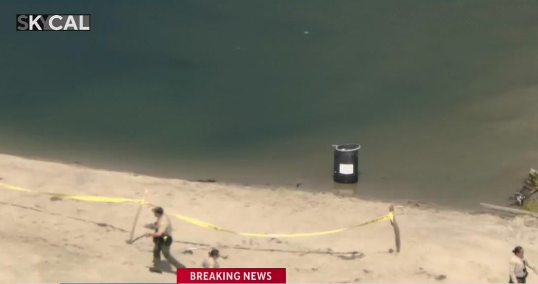 <i>KCAL</i><br/>A homicide investigation was in progress after a man's body was found inside a container at Malibu Lagoon State Beach on July 31.