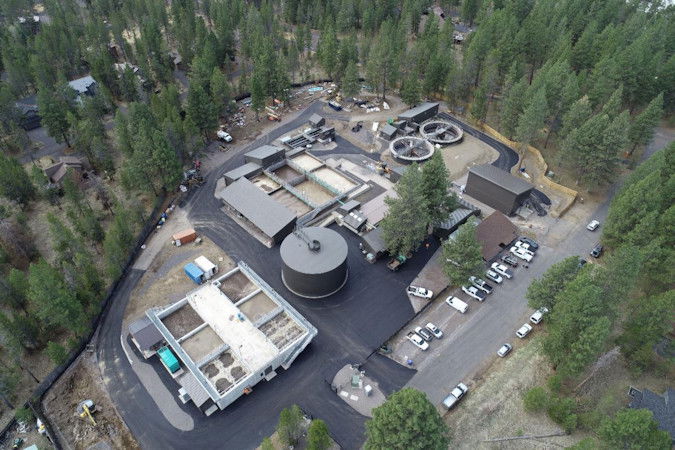 Upgraded Sunriver Wastewater Treatment Plant
