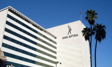 SAG-AFTRA seen in Los Angeles on January 10